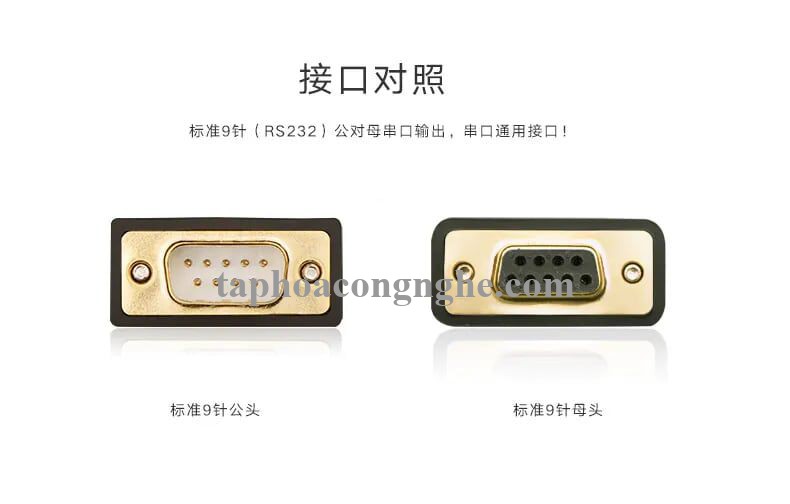 Ugreen 20151 3M màu Đen Cáp tín hiệu nối dài COM RS232 2 đầu âm cao cấp DB101 30020151